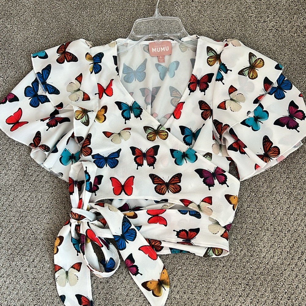Show Me Your Mumu butterfly skort & top set